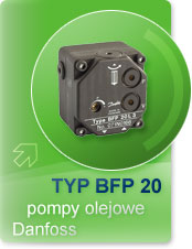 Pompy olejowe Danfoss BFP 20 Pompy olejowe Danfoss BFP 20